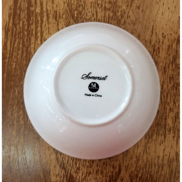 Vintage Replacement Soup/Salad Bowls 6 1/4" Lot of 2 Somerset By Excel, 1980s - Picture 4 of 10